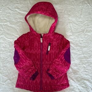 Cat & Jack Baby Girl Hooded Winter Snow Coat